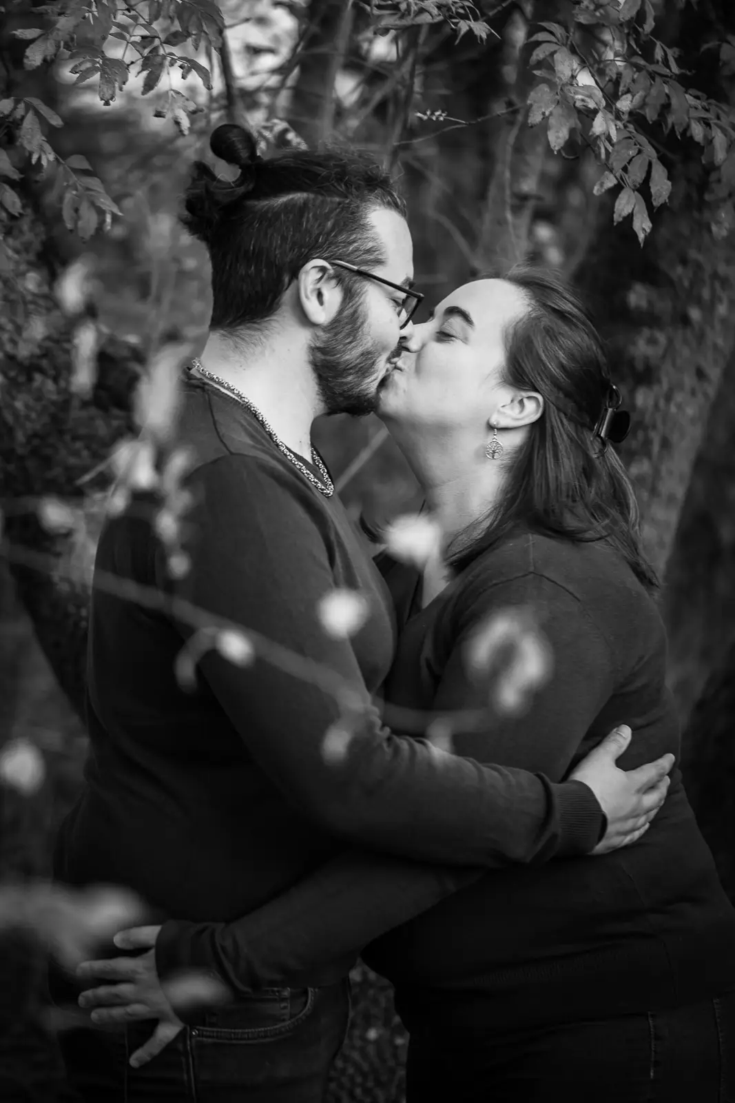 séance photo d'un couple dans le gers